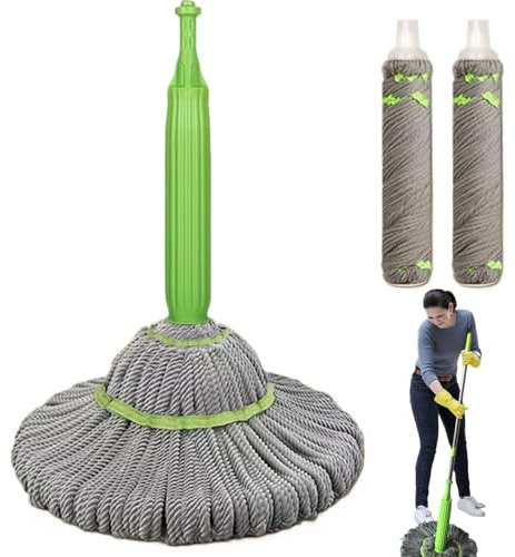 Trapeador giratorio para el hogar, microfibra de 360 grados, mopas giratorias para limpieza de suelos, herramienta de limpieza para el hogar, diseño de para fregar en húmedo para cocina, sala de