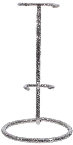 OHPHCALL Crystal Ball Display Base Metal Ball Stand Sphere Holder Decor Stand Prop Display Rack