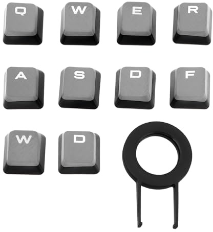 EMSea 10 Keys Keycaps with Switch Puller Compatible with Corsair K70 K95 K65 K70 MK.2 K90 K100 RGB and Other MX Switch Mechanical Keyboards