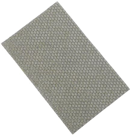 Toddmomy Papel de Lija de Diamante Electrochapado para Vidrio y Cerámica Resistente Desgaste para Pulido y Restauración Manualidades y Metalurgia
