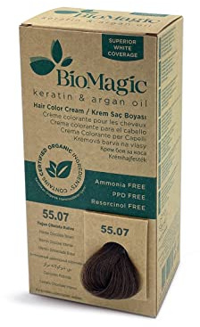 BIOMAGIC HAIR COLOR - 55/07 INTENSE CHOCOLATE BROWN