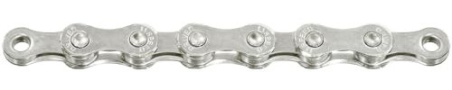 Sunrace Unisex – Erwachsene # Kette, Silber, 116 GLIEDER