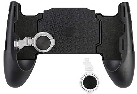 Ciglow Phone Gamepad, 3 in 1 Portable Universal Handy Gamepad Halter Teleskop-Gamepad Game Controller Joystick für PUBG Kompatibel mit 4,5-6,5 Zoll Smartphones