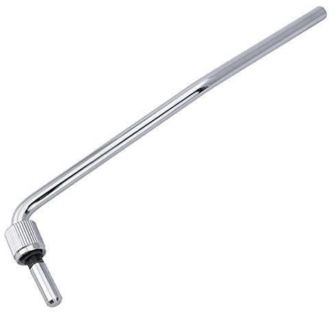 Musiclily Pro 6mm Stahl Push-In Style Tremolo Arm Whammy Bar Tremolohebel für Floyd Rose Double Locking Tremolo E-Gitarre Chrom