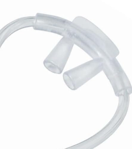 Intersurgical Nasal Cannula Curved/Flared Prong Cannula Only 1168 no TUBE - Naturally contours the face and reduces irritation around the nose and ears