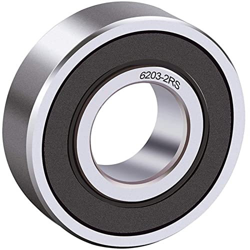 10 Stück Lager 6203 6204 6205 6206 440C C3 High Speed ​​​​6203RS Kugellager for Räder Fahrräder Gartenmaschinen (Size : 6204-2RS 20x47x14mm)
