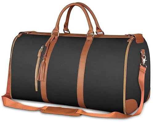 foldy Bags foldybags original Flugzeug Reisetasche 2-in-1 Hängekoffer: Wasserdichter Kleidersack und Reisetasche mit Kulturbeutel für Reisen und Geschäftsreisen, langlebiger Reißverschluss