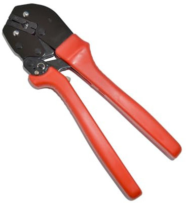 3S SuperSamaStore Alicate crimpadora manual para tubo termoplástico, pinza de crimpar profesional para tubos diámetro 2,0 x 5,9 mm, acero templado