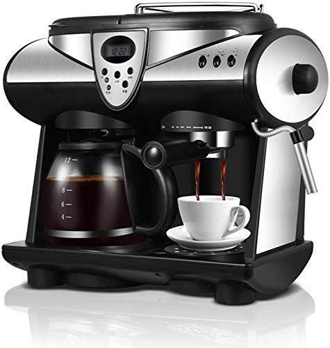 CNNKWXTW Coffee Machine Smart, 2 Flavors Espresso Double Pumps and Boilers