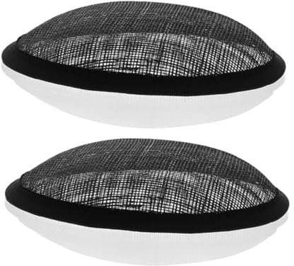 Luxshiny 2stücke Runde Filz-mesh-hutbasis Für -fascinator-herstellung Hochwertige Accessoires Für Damen Kreative Kopfbedeckung Für Hochzeiten Und Besondere Anlässe