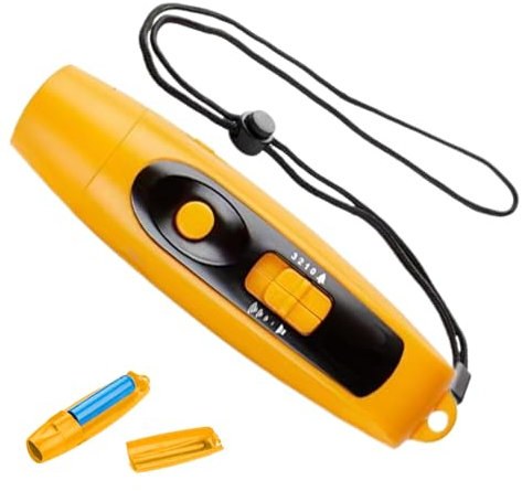 Sifflet électronique pour entraîneur – Multi-Usage – Gadget Whistling réglable 3 Sons différents | Sifflet électrique avec Volume avec Cordon et USB – Rééditions pour Vol