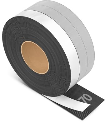 Isolbau - Fenster-Dichtungsband - 70 mm x 25 m Fensterdichtband für Innen- und Außenbereich - Fensteranschlussband Selbstklebend Fensterband - Anschlussband für Fenster & Tür