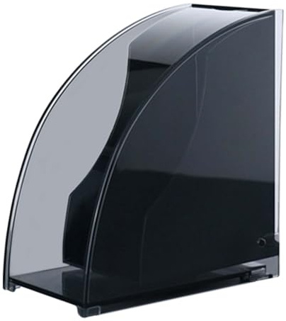 Porta filtro caffè – Dispenser per filtro caffè – Supporto acrilico resistente alla polvere | Porta carta a forma di ventola con coperchio dispenser di carta compatto per caffè