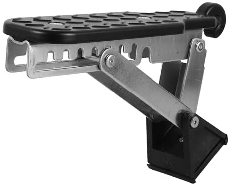 Mipcase Marchepied Aluminium pour Porte de Voiture Pédale Robuste Antidérapante Accès Facile Au Toit pour Suv Camion et Remorque Sécurisée