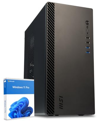 dcl24 Office Business PC AMD Ryzen 9 7900X, AMD Radeon Grafik - 1000GB SSD, 16GB DDR5, schneller Rechner mit WLAN, 12x5.6 GHz, Multimedia PC mit Windows 11 für Büro und Homeoffice [20633]