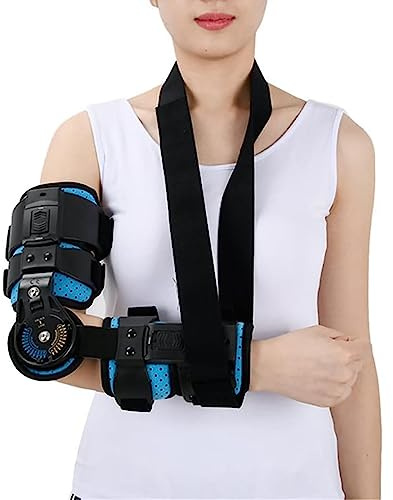 Codera con bisagra, férula de codo ajustable for síndrome del túnel cubital y tendinitis, banda soporte for brazo unisex, izquierda(Left)