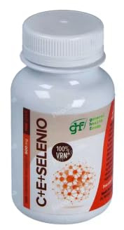 Pack de 3 - Complejo Antioxidante de Vitamina C, E y Selenio de 500 mg (100 Comprimidos) – Triple Sinergia Inmunitaria y Defensas – Lote de 300 Pastillas (3x100 Uds)