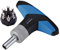 BBB Cycling Fahrrad Drehmomentschlüssel 4Nm Werkzeug mit Inklusive Inbusschlüssel 2, 3, 4, 5, 6 und T25 Torx Torque Key Bike Tool TorqueFix BTL-119, Schwarz/Blau