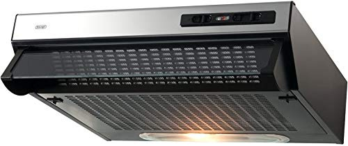 De Longhi DCH6 X EC - Cappa da cucina sottopensile, 60x52 cm