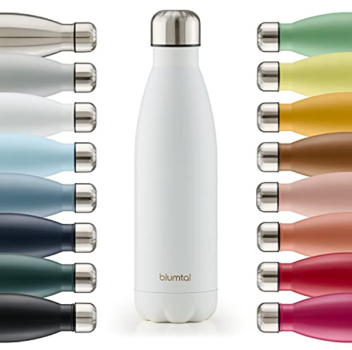 Blumtal Termosflaska Charles – läckagesäker, BPA-fri, timmar av isolering av varma och kalla drycker, 1 000 ml, vit