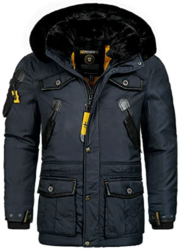 Geographical Norway warme Herren Winter Jacke FVSB Parka Outdoor ACORE Luxus SKI