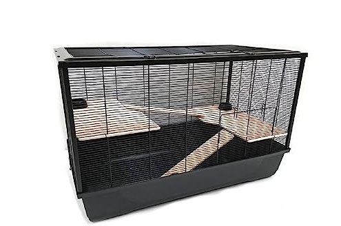 Ollesch Mega hamsterbur musbur gnagarbur 100 x 54 x 61 cm med tillbehör