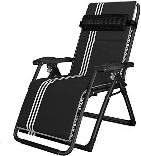 Liegestuhl, faltbarer Lounge-Stuhl, Klappstuhl, Siesta-Lounge-Stuhl, Büro, tragbarer Strandstuhl, Schwerelosigkeit, Liegestuhl für den Außenbereich, Garten-Sonnenliege mit verstellbaren, gepolsterten