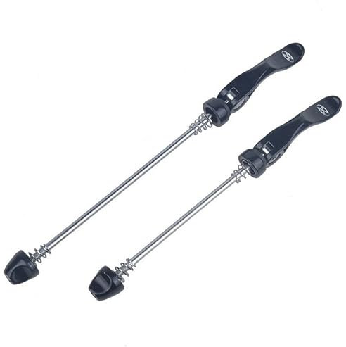 Fahrrad Schnellspanner Fahrrad Radnabe Spieße Vorne Hinten Schnellspanner Spieße MTB Rennrad Clip Hebel Achse 148/185mm Fahrrad Räder verriegeln (Color : Black)