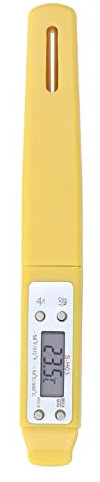 Read Digital Food Thermometer Pen High Accuracy Pocket Thermometer for Meat, Liquid, Frying, and Candy Making (Yellow)