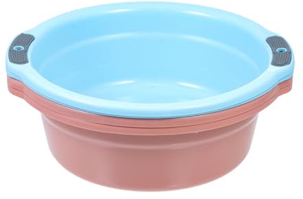 COLLBATH 4pcs Hanging Wash Basin Bathroom Washbasin Foot Basin Handwashing Home for Kitchen Sink Bowl Wash Scenario Random Color