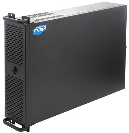 SIMPLETEK - Standard Case 3U - 19 Rack | EATX/ATX/mATX/Mini-ITX Support | ATX Power Supply Housing, NO Components (Refurbished)