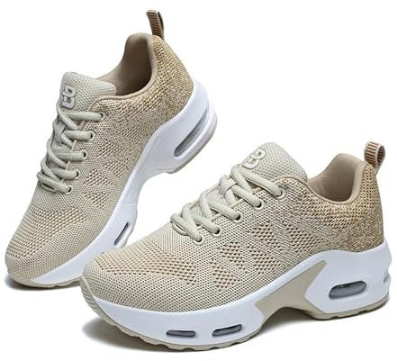 Scarpe da ginnastica ortopediche da donna, scarpe da corsa con cuscino d'aria, atletiche sportive, leggere, da camminata, sneakers in rete traspiranti da donna, da lavoro infermieristico, con supporto