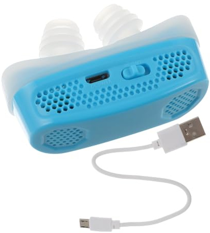 DECOMELODY Dispositivo Elettrico Antirussamento Ricaricabile con Filtro Purificatore Aria per Naso Nasale e Notturno e Donna