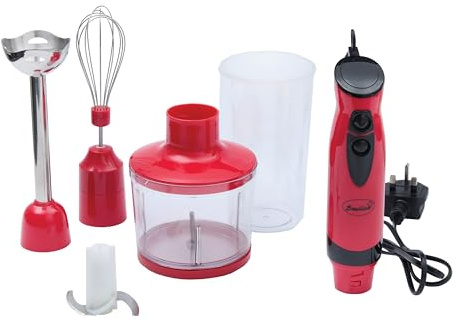 Coopers of Stortford - Hand Blender Set with Beaker Chopper and Whisk - Two Speed 700W Stick Blender Made from Stainless Steel