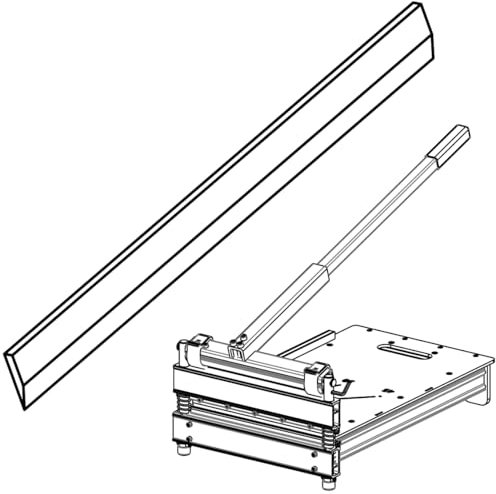 Hoja de repuesto de 13 pulgadas MC-330RB; para cortador de suelo laminado de 13 pulgadas MC-330 y TC-330 y ME-330
