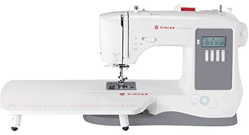 Singer 7640 Confidence Computerised Sewing Machine, White