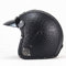 Helme Vintage Pu Lederhelme 3/4 Motorrad Chopper Fahrradhelm Jethelm Vintage Motorradhelme mit Visieren