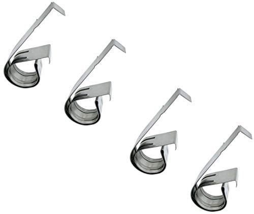 4X CLIP A RESSORT EASY POUR PLINTHE EPAISSEUR 15MM A 22MM MEUBLE SOL CUISINE SALLE DE BAIN VASQUE