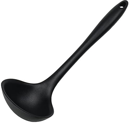 Chef Craft 13660 Louche de cuisine en silicone Noir