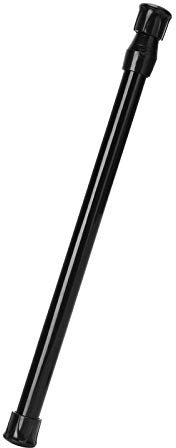 Ausziehbare Duschvorhangstange, Teleskop-Gardinenstange Ausziehbarer Kleiderstange aus Kohlenstoffstahl für Vorhang-Duschkabine(40-70)