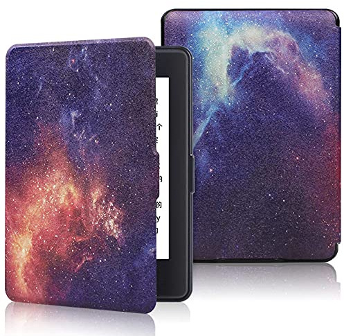 YMXCNM Hülle Für Kindle - Case Fit All New Kindle 2019 Version 2018 Paperwhite 4 10Th Generation Silicon Magnetic Smart Soft Case Für Kindle E-Book, Aurora Sternenhimmel, Stil A, Für Pq94Wif