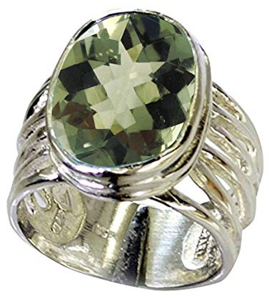 Gemsonclick Wählen Sie Ihre Farbe 925 Sterling Silber Ring Oval Form Stein Geburtsstein Chakra Heilung handgefertigter Astrologie und Astronomie für Männer und Frauenringgröße 47 bis 70