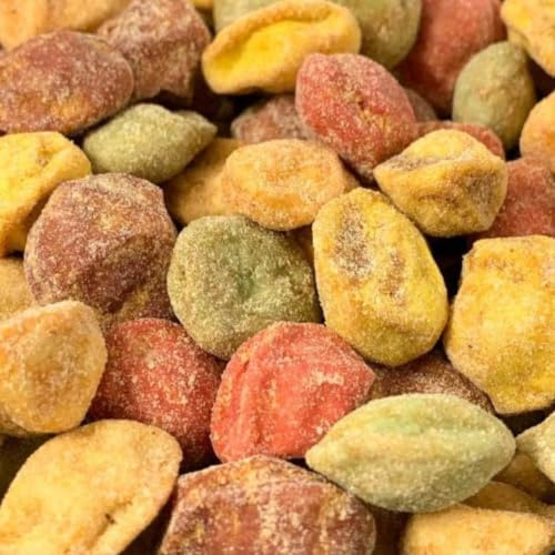 NULTHY Cacahuetes a las 5 Especias Chinas, 1kg | Alto en Proteína, Alto en Fibra, Snack Picante Fire Mix