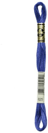 DMC Gold Concept Mouliné-Garn, 8 m, Farbe 825, Stickerei