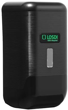 Dosificador automático modular de jabón líquido ECO-LUXE color negro