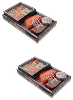 MAGICLULU 2pcs Unique Ancestor Sacrifice Paper Hot Pot Kit Festival Decor Creative Sacrificial Crafts