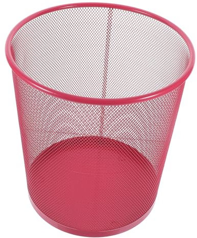 Tofficu Poubelle Maille Petite Poubelle Métal Panier Angle pour Salle De Bain Corbeille à Déchets pour Chambre