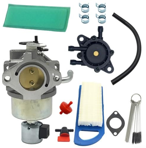 Kit de carburador equipado con ajuste de filtro de aire compatible con múltiples tipos de motor, incluyendo números de modelo como para 594605