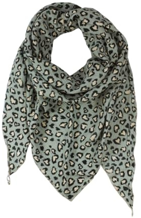 fashionchimp Dreieckschal für Damen in Musselin-Qualität, hochwertiger Motiv-Druck, Sommer-Halstuch - Made in Italy