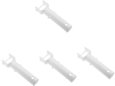 HEMOTON 4 Piezas Accesorios para La Cabeza De Succión De Lodo Limpiador Vacío Piscina Empuñadura Herramienta Mango De Ventosa De Limpieza Reemplazo De Cabeza De Ventosa El Plastico